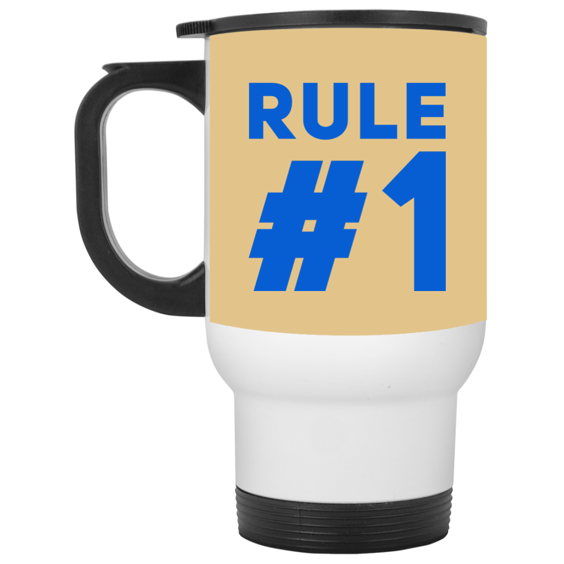 XP8400W White Travel Mug