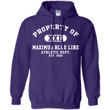 Maximus Blue Line Athletic Dept.  Hoodie 8 oz.