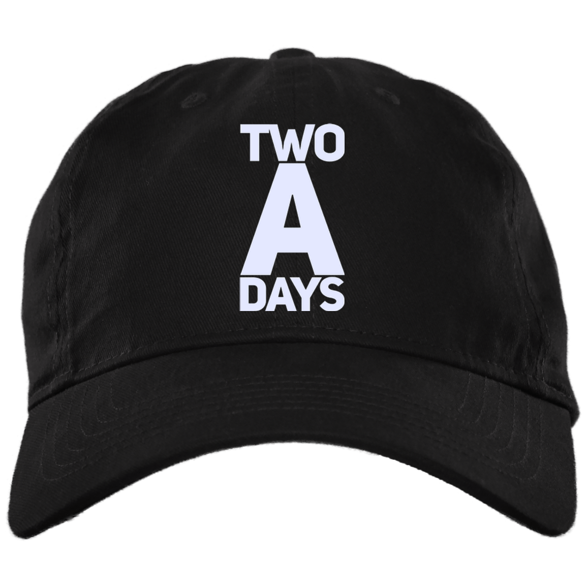 Two a Days are brutal.  Can you wear this hat?