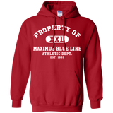 Maximus Blue Line Athletic Dept.  Hoodie 8 oz.