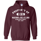 Maximus Blue Line Athletic Dept.  Hoodie 8 oz.