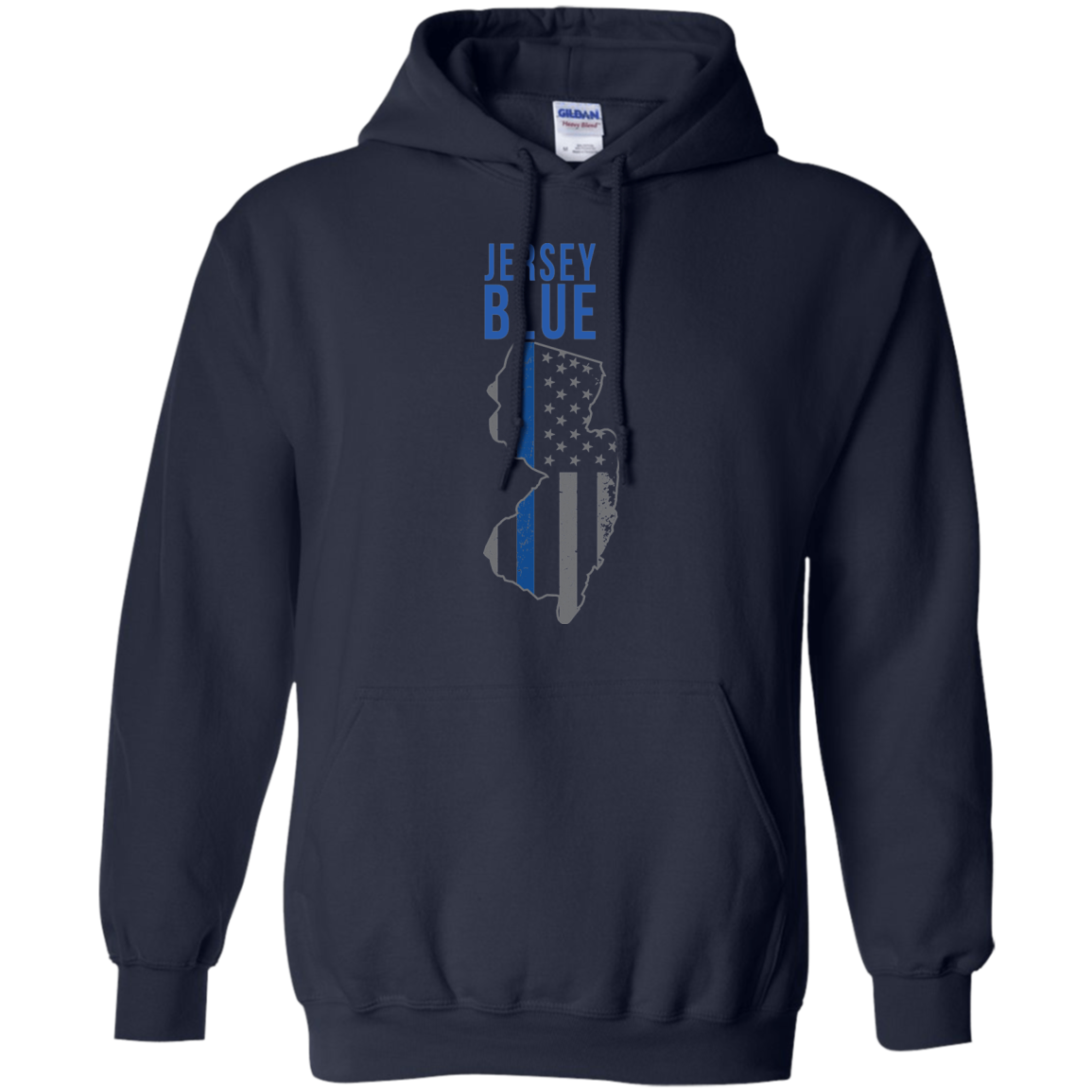Jersey Blue hoodie