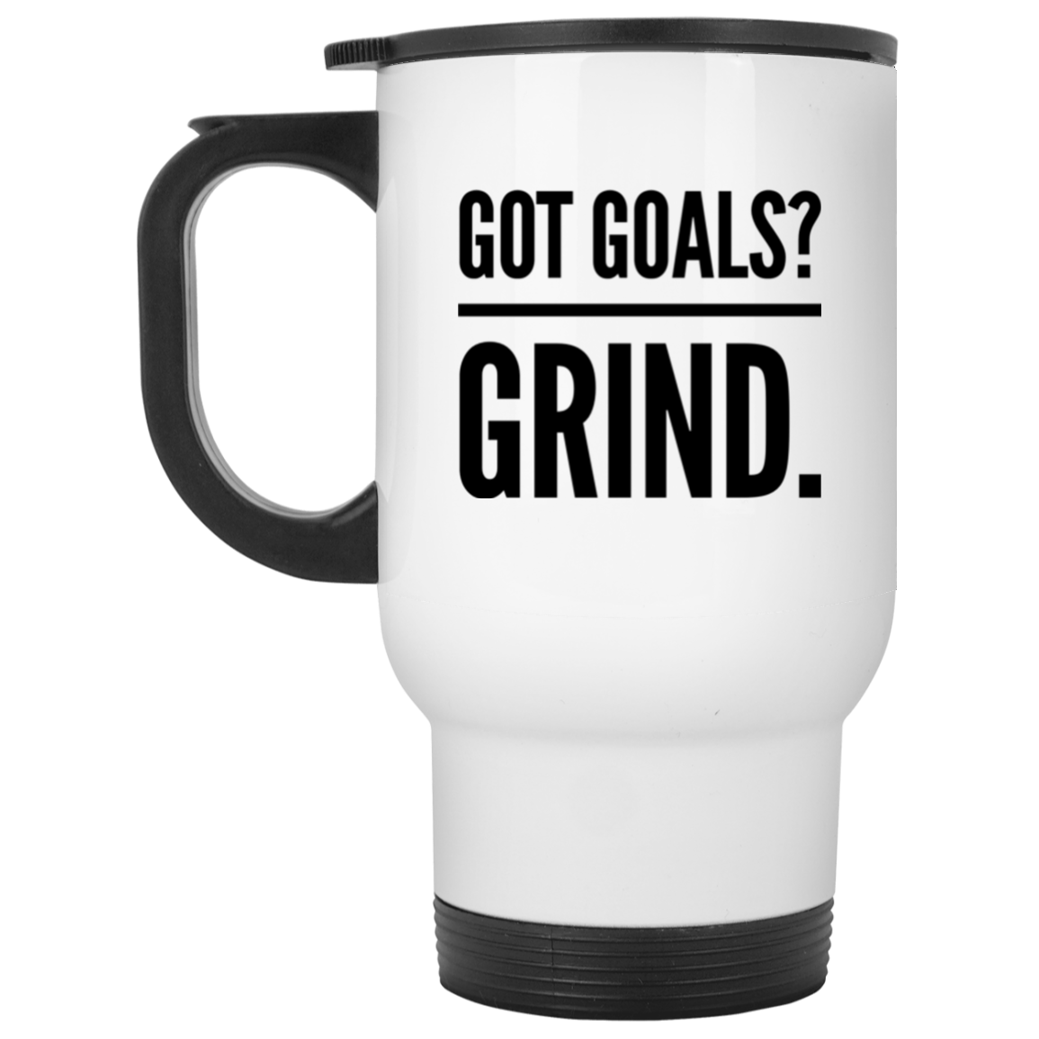 XP8400W White Travel Mug
