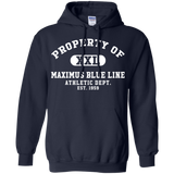 Maximus Blue Line Athletic Dept.  Hoodie 8 oz.