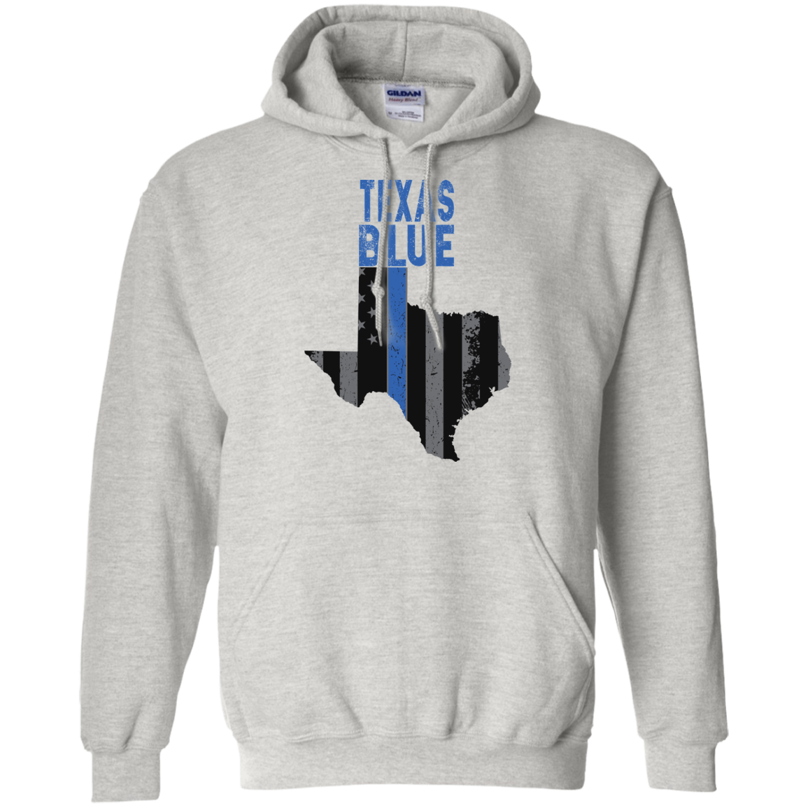 Texas Blue Hoodie