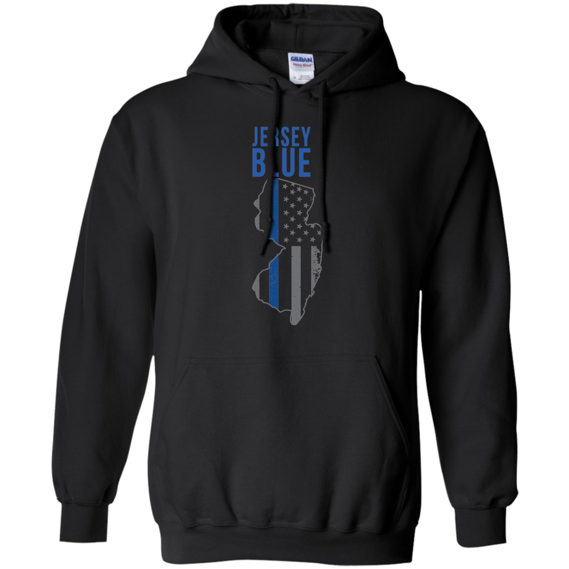 Jersey Blue hoodie