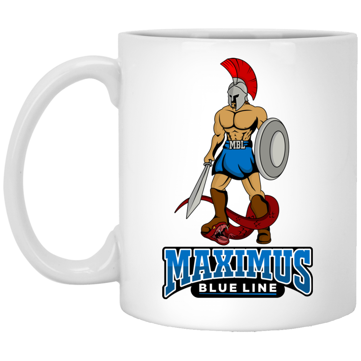 Mascot 11 oz. White Mug