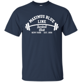 Maximus Blue Line Barbell club T-Shirt