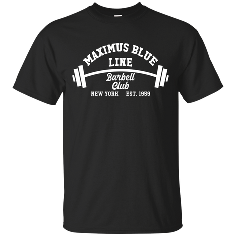 Maximus Blue Line Barbell club T-Shirt