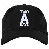 Two a Days are brutal.  Can you wear this hat?