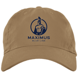 The Maximus Blue Line logo Dad hat