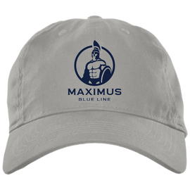 The Maximus Blue Line logo Dad hat