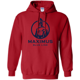 The Maximus Blue Line logo hoodie.