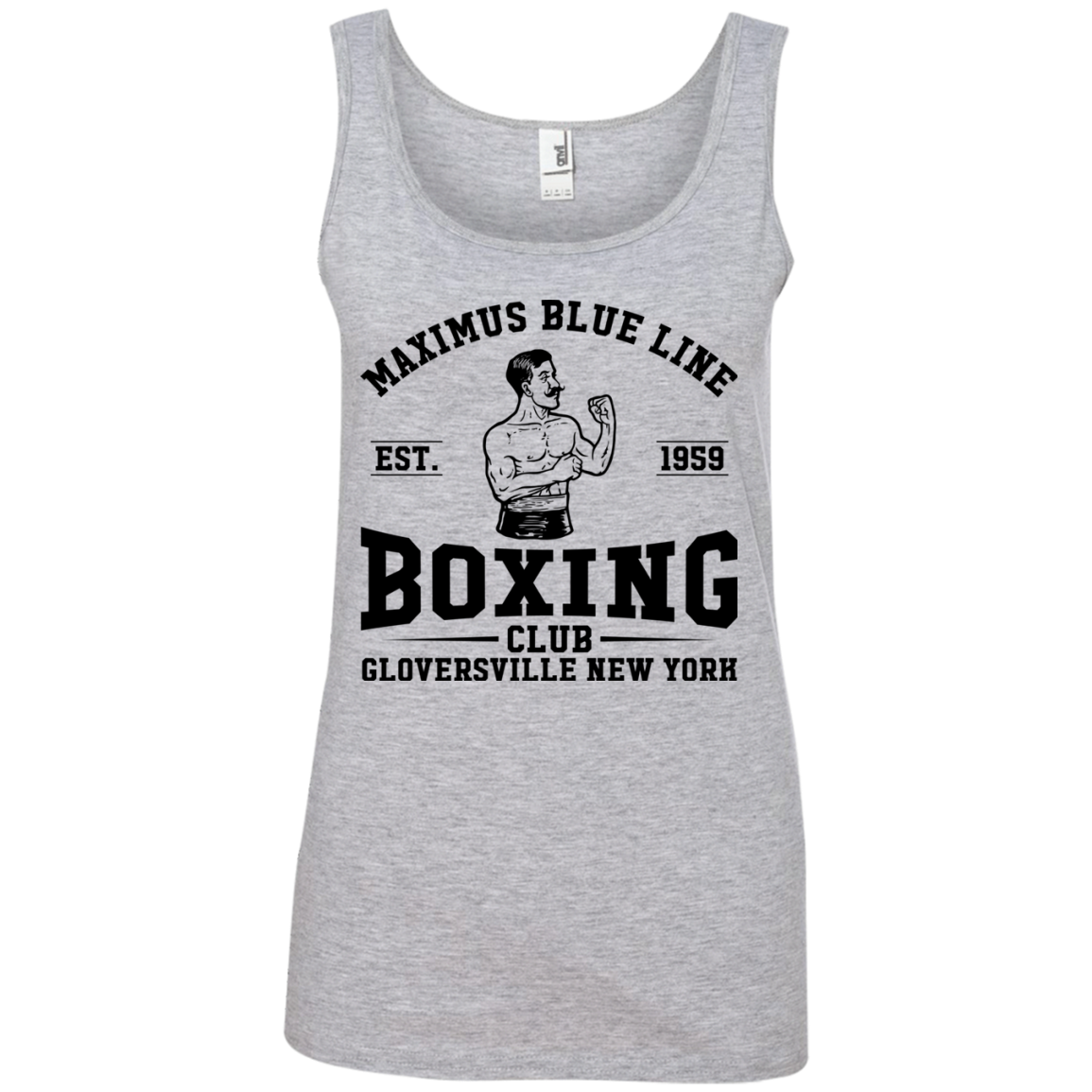 Maximus Boxing Club Ladies' Soft  Ringspun  Tank Top