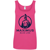 Maximus Blue Line logo ladies tank