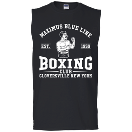 Maximus Blue Line Boxing Club  Sleeveless T-Shirt