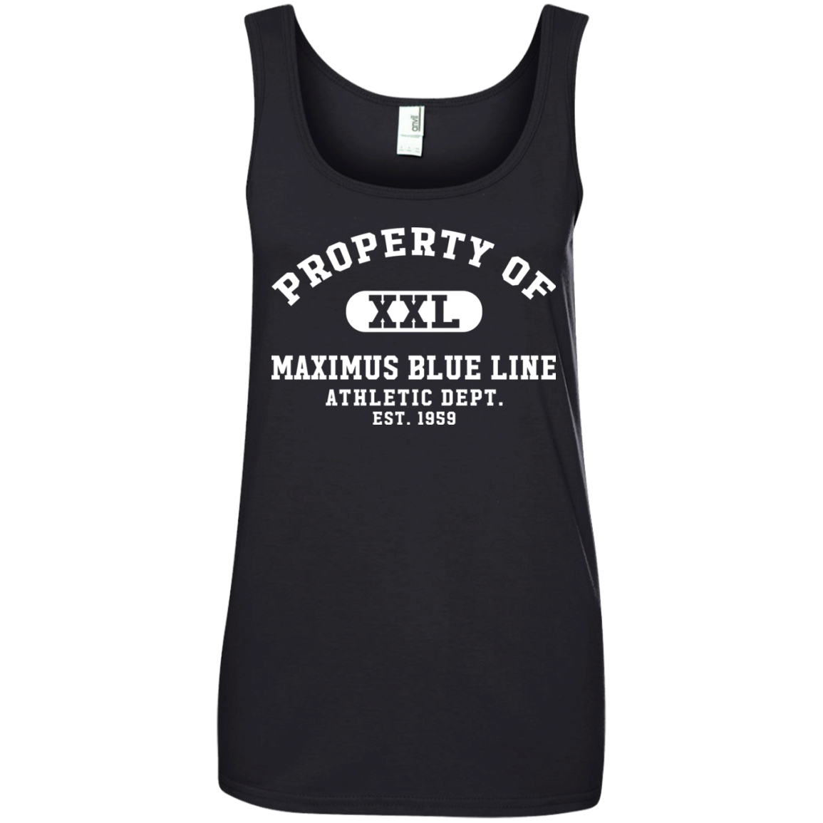 Maximus Blue Line Athletic dept. Ladies Ringspun Cotton Tank Top